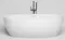 Ванна из литьевого мрамора «Salini» Alda 160/70 S-Sense с сифоном белая глянцевая, фото №1