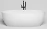 Ванна из литьевого мрамора «Salini» Alda 170/80 S-Stone с сифоном белая матовая, фото №1