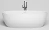 Ванна из литьевого мрамора «Salini» Alda 178/92 S-Sense с сифоном белая глянцевая, фото №1