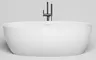 Ванна из литьевого мрамора «Salini» Alda 178/92 S-Stone с сифоном белая матовая, картинка №2