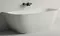 Ванна из литьевого мрамора «Salini» Sofia Wall 170/80 S-sense с сифоном белая глянцевая, картинка №2