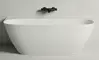 Ванна из литьевого мрамора «Salini» Sofia Wall 180/85 S-sense с сифоном белая глянцевая, фото №1