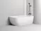 Ванна из литьевого мрамора «Salini» Sofia Corner 170/85 S-sense с сифоном белая глянцевая правая, фотография №3