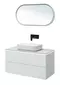 Мебель для ванной подвесная «Allen Brau» Infinity 100 white matt, фото №1