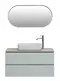 Мебель для ванной подвесная «Allen Brau» Infinity 100 рapyrus white matt, картинка №2