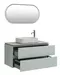 Мебель для ванной подвесная «Allen Brau» Infinity 100 рapyrus white matt, картинка №10