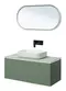 Мебель для ванной подвесная «Allen Brau» Infinity 100 с 2 ящиками (1 скрытый) cement grey matt, фото №1