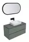 Мебель для ванной подвесная «Allen Brau» Infinity 100 cement grey matt, фото №9