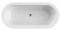 Ванна акриловая «Cezares» Slim Central 180/80 без опор без сифона белая W37, фотография №3