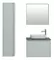 Мебель для ванной подвесная «Allen Brau» Fantasy 80 с 2 ящиками (1 скрытый) рapyrus white matt, картинка №6