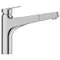 Смеситель для кухонной мойки «Ideal Standard» Ceraplan BD331AA с выдвижным изливом хром, картинка №2