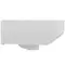 Раковина «Ideal Standard» i.life S 60/38 T458301 фарфоровая белая, картинка №2