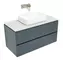 Тумба с раковиной «Allen Brau» Infinity 100 подвесная anthracite matt, картинка №2