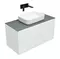 Тумба с раковиной «Allen Brau» Infinity 100 подвесная white matt, фото №1