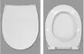 Унитаз компакт «Roca» Victoria Nord 342ND7000/341ND0000/ZRU9302919 (Крышка за 1Р!) белый с сиденьем дюропласт с микролифтом белое, фотография №3