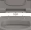 Подвесной унитаз безободковый «Berges Wasserhaus» Ego XL 083216 матовый серый с сиденьем дюропласт с микролифтом серое, изображение №4