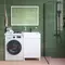 Тумба с раковиной под стиральную машину «Iddis» Optima Home 120 с дверцами (Optima Home 120/48 правая) белая, изображение №8