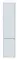 Пенал «Iddis» Esper 35 подвесной белый универсальный, картинка №2