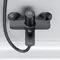 Смеситель для ванны «Am.Pm» X-Joy TouchReel F85A10522 чёрный матовый, картинка №2
