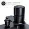 Смеситель для ванны «Am.Pm» X-Joy TouchReel F85A10522 чёрный матовый, фотография №7