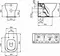 Приставной унитаз безободковый «Ideal Standard» Tesi T0077V3/T3529V3 черный матовый с сиденьем дюропласт с микролифтом чёрное, фотография №7