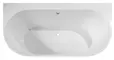 Ванна из литьевого мрамора «Эстет» Майами 170/85 с ножками без сифона белая, картинка №2