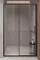Душевая дверь «Vincea» Slim-U VDS-2SU120CLB 120/200 прозрачная/чёрная универсальная, фото №1