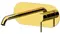 Смеситель для раковины «Remer» X-Style X15BG брашированное золото, фото №1