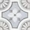 Напольный декор «Cifre Ceramica» Adobe Monza Matt. 20x20 00000014915 white, фото №1