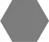 Напольная плитка «ITT Ceramic» Hexa Matt. 26,7x23,2 00000015422 grey, фото №1