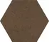 Напольная плитка «ITT Ceramic» Pier 17 Hexa Matt. 26,7x23,2 00000015425 copper, фото №1