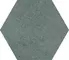 Напольная плитка «ITT Ceramic» Pier 17 Hexa Matt. 26,7x23,2 00000015426 turquoise, фото №1