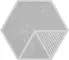 Напольная плитка «ITT Ceramic» Atila Hexa Matt. 26,7x23,2 00000016249 серый, фото №1