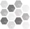 Напольная плитка «ITT Ceramic» Atila Hexa Matt. 26,7x23,2 00000016249 серый, картинка №2
