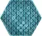 Напольная плитка «ITT Ceramic» Tribu Hexa Shiny 26,7x23,2 00000016254 blue, фото №1