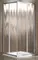 Душевой угол-ограждение «Vincea» Garda VSS-1G1012CH 120/100 шиншилла/хром прямоугольный без поддона универсальный, фото №1