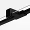 Душевой угол-ограждение «New Trendy» Avexa Black 110/80 прозрачный/чёрный матовый прямоугольный без поддона левый , фотография №7