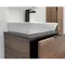 Мебель для ванной подвесная «Comforty» Порто 60 дуб тёмно-коричневый/чёрный муар, картинка №10