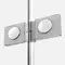 Душевая дверь «New Trendy» Avexa Chrome 110/200 прозрачная/хром правая, изображение №4