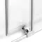 Душевая дверь «New Trendy» Prime Chrome 200/200 прозрачная/хром, фото №5