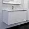 Мебель для ванной подвесная «Comforty» Мерано 90 белый матовый, изображение №8