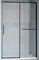 Душевая дверь «Vincea» Slim Soft VDS-1SS120CLB 120/200 прозрачная/чёрная, фото №1
