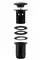 Донный клапан для раковины «Abber» AF0010B с механизмом Клик-Клак черный, картинка №2