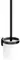 Ёршик для унитаза «Am.Pm» X-Joy A8433322 на стену чёрный матовый, фото №1