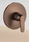 Смеситель для душа «Swedbe» Terracotta 2557 тёмная бронза, картинка №2