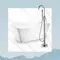 Напольный смеситель для ванны «Swedbe» Spira 4000 хром, изображение №4