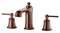 Смеситель для раковины «Swedbe» Terracotta Art 2503 тёмная бронза, фото №1