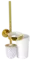 Ёршик для унитаза «Remer» Guest GS66DO на стену золото, картинка №2 Ёршик для унитаза «Remer» Guest GS66DO на стену золото, картинка №2
