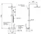 Душевая система «Remer» Elegance EQ32X7MMM30 с термостатом хром, картинка №2