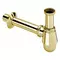 Сифон для раковины «Remer» 970Z114DO золото, фото №1